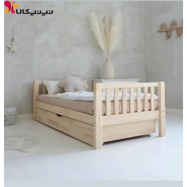 تخت خواب کودک و نوجوان آمیساچوب مدل شارلی