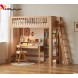 تخت خواب دو طبقه و میز تحریر کودک آمیسا مدل ریکاردو