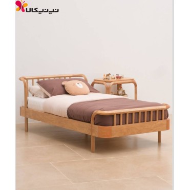 تخت چوبی نوجوان و جوان آمیساچوب مدل لوکانو پلاس