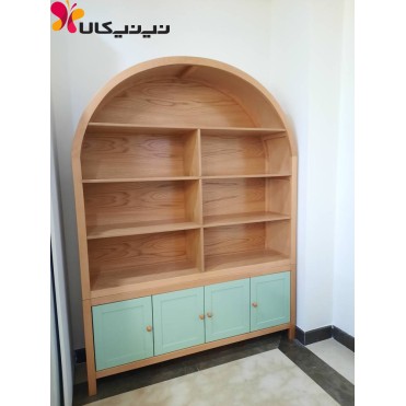 ویترین و کتابخانه آمیساچوب مدل زست 