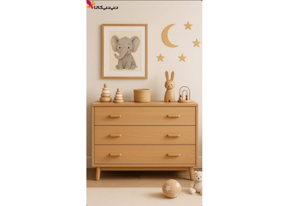 دراور سه کشو آمیساچوب مدل نیو ایساتیس دراور سه کشو آمیساچوب مدل نیو ایساتیس