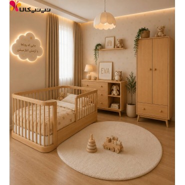 سرویس خواب مونته سوری کودک آمیسا مدل نیو ایساتیس