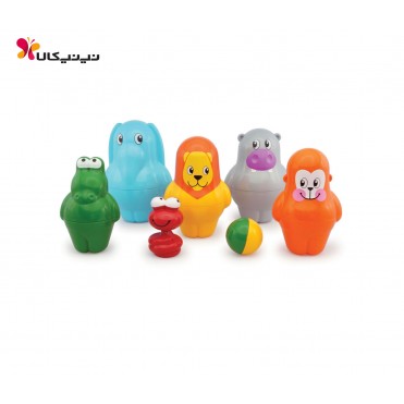 اسباب بازی بولینگ حیوانات تولو-Tolo کد 89412
