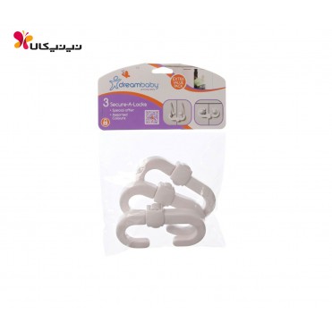 ست 3 عددی قفل کابینت دریم بی بی-Dreambaby کد F712