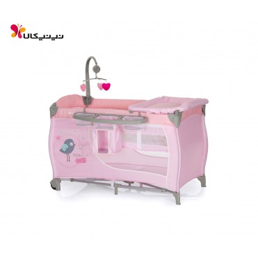 تخت و پارک بازی هاوک-Hauck مدل Baby Center Birdie - کد 607596
