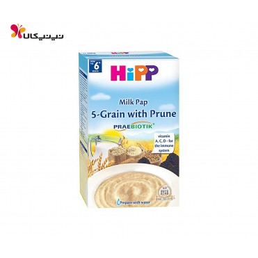 سرلاک پروبیوتیک 5 غله و آلو سیاه هیپ-Hipp