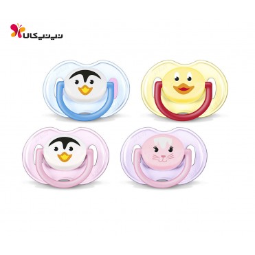 پستانک ارتودنسی 2 عددی 6-0 ماه اونت-Avent مدل SCF182-33