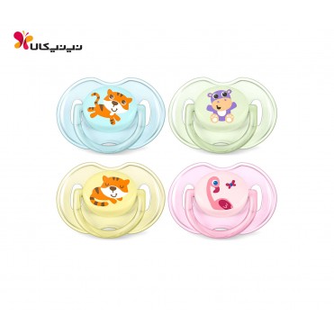 پستانک ارتودنسی 2 عددی 6-0 ماه اونت-Avent مدل SCF169-26