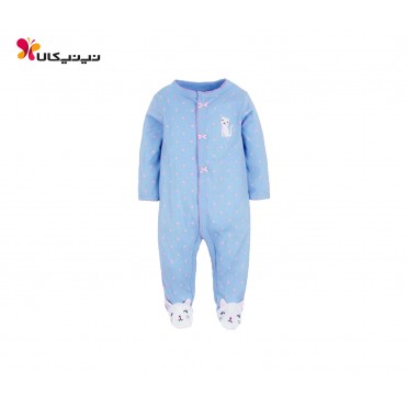 سرهمی جورابدار نخی دخترانه کارترز-Carter's مدل گربه و قلب