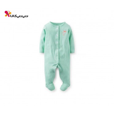 سرهمی جورابدار دخترانه نخی کارترز-Carter's مدل خال خالی بالون