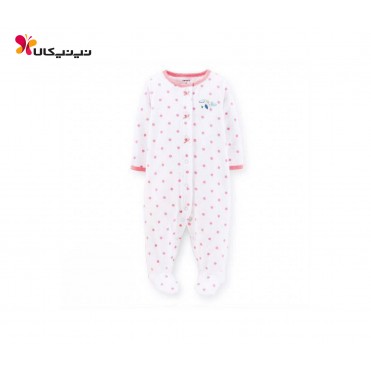 سرهمی جورابدار نخی دخترانه کارترز-Carter's مدل نهنگ دختر