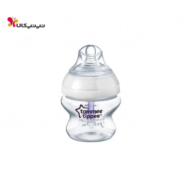 شیشه شیر 150میل  سوپاپ دار تامی تیپی-tommee tippee سایز 0+ماه
