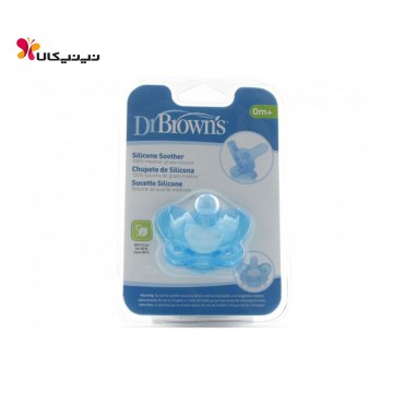 پستانک سیلیکونی انگشتی  +0 دکتر براونز-Dr.Brown's 