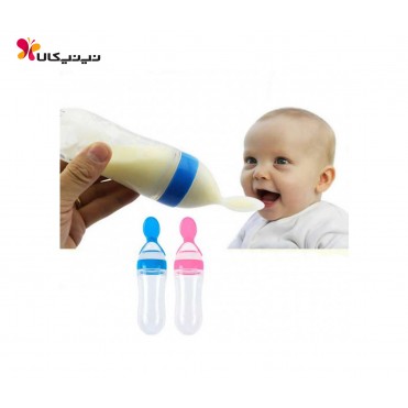 سرلاک خوری قاشق دار سیلیکنی چیکو-chicco