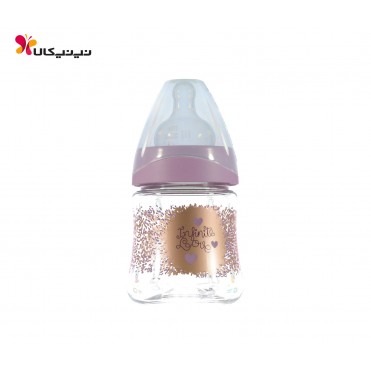 شیشه شیر 150 میل 0+ ماه دخترانه سواوینکس-suavinex