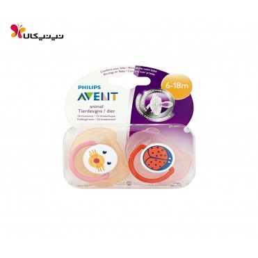 پستانک دو عددی 6 تا 18 ماه اونت-avent