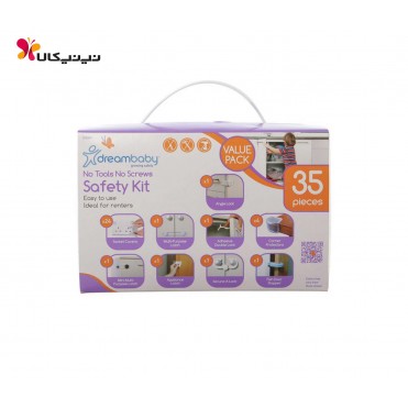 ست خانگی 35 تکه چسبی برند دریم بی بی Dreambaby کد F708