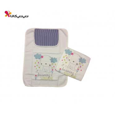 تشک تعویض نوزاد طرح سگ برند آلدیانا Aldiana  کد 4007