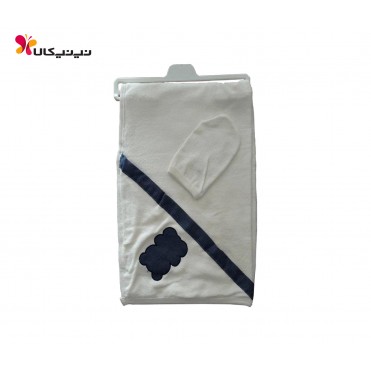 ست 2 تکه حوله نوزادی آلدیانا Aldiana مدل4002