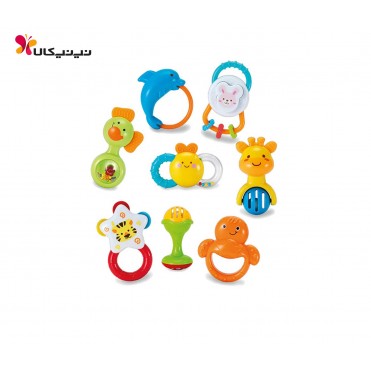 ست جغجغه موزیکال 8 عددی وین فان-winfun کد 003080 