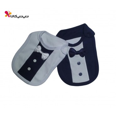 پیش بند پاپیون دار نوزاد برند مای میو-Mymio