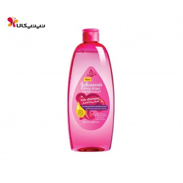شامپو درخشان کننده مو کودک جانسون مدل Shiny Drops حجم 300 میلی لیتر