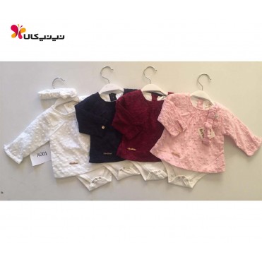 بلوز دخترانه بادی دار برند برث بی بی-Birth Baby مدل A001