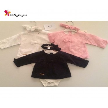 بلوز دخترانه بادی دار برند برث بی بی-Birth Baby مدل A005
