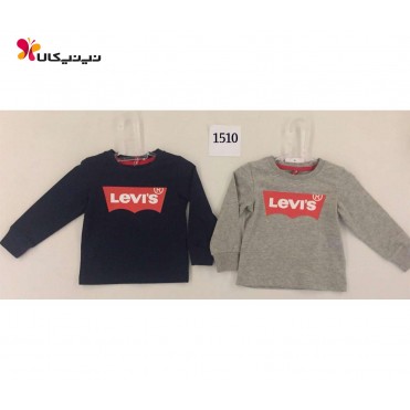 تی شرت بچه گانه پسرانه آستین بلند لیوایز-Levi's مدل 1510