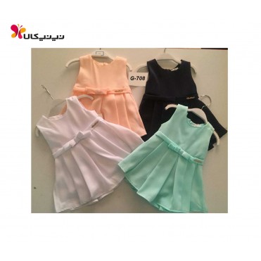 سارافون کمر پاپیون دخترانه برث بی بی-Birth Baby مدل G-708