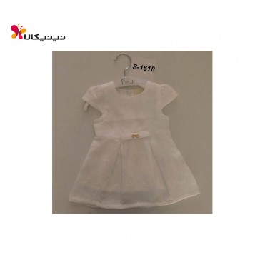 سارافون عروسکی سفید دخترانه برث بی بی-Birth Baby مدل S-1618