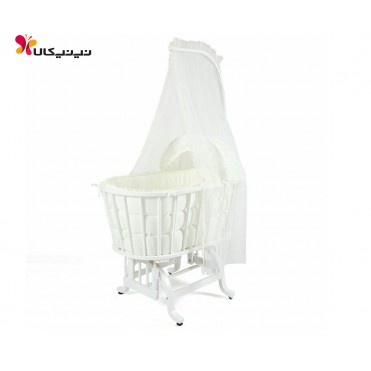 گهواره چوبی نوزاد ایرانی آمیسا مدل مایسا